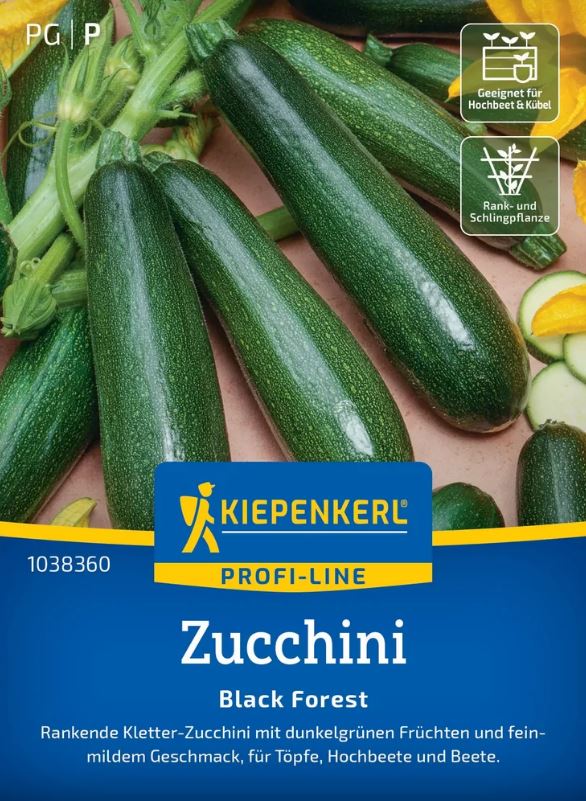 Courgettes Black Forest F1 Kiepenkerl 5 pcs