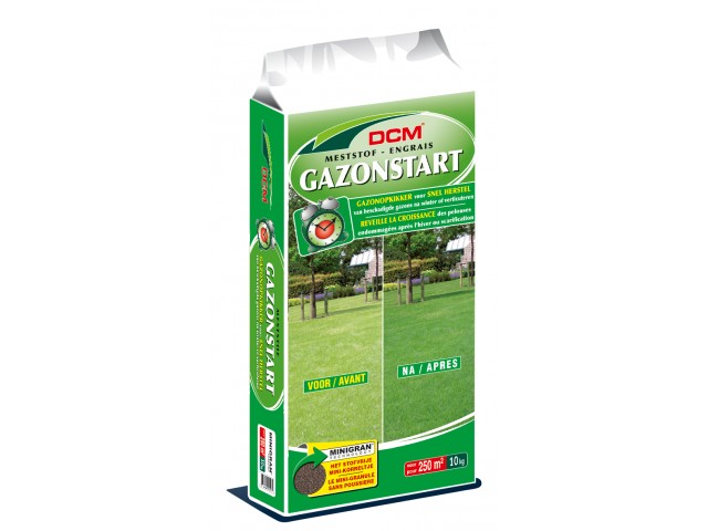 DCM Spomladanski gnoj za zagon in vzdrževanje trate (12-3-3 45 % organske snovi) 10 kg